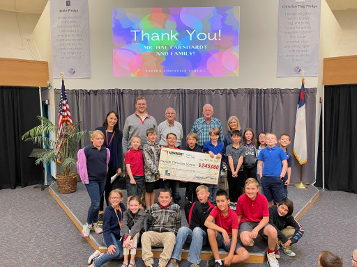 Earnhardt Auto Centers Donates $245,000 to Tops Scholarships for Payson Christian School