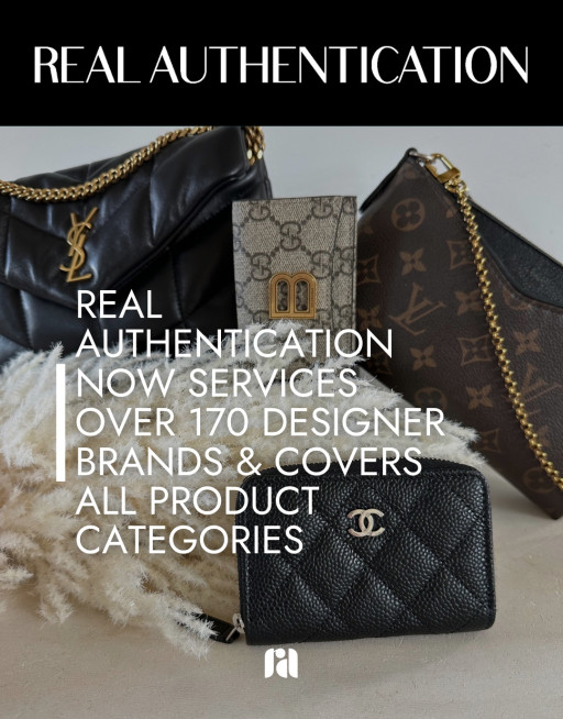 Real Authentication Services Cover 170+ Designer Brands and All Major Product Categories
