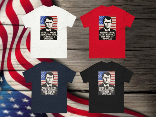 Charlie Kirk "Never Be Silent" T-Shirt 2025 Review - Free Patriotic Apparel Offer, Quality Details, and How to Claim