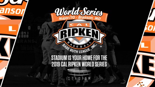 Stadium Becomes Exclusive Home for 2019 Cal Ripken Major/70 World Series