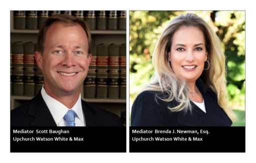 Mediators Scott M. Baughan and Brenda J. Newman Certified by U.S. District Court