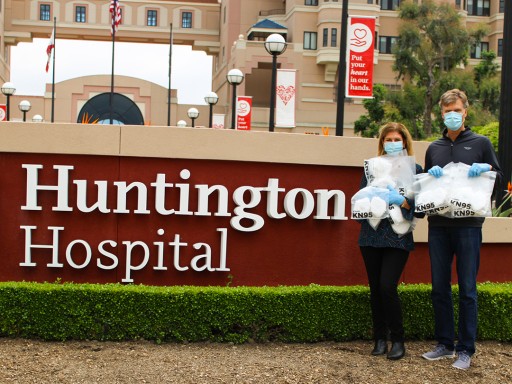 Family-Owned LifeSource Water Systems Thanks the Medical Team at Huntington Hospital With Donation of N95 Masks