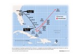The Course of El Faro and Hurricane Joaquin