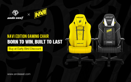 Another Cobrand Cooperation, AndaSeat Launches Its Navi Edition Gaming Chair
