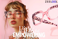 ZEELOOL Pink Leopard Glasses