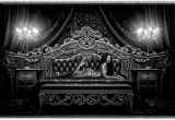 September Reign Sits On Her Throne.