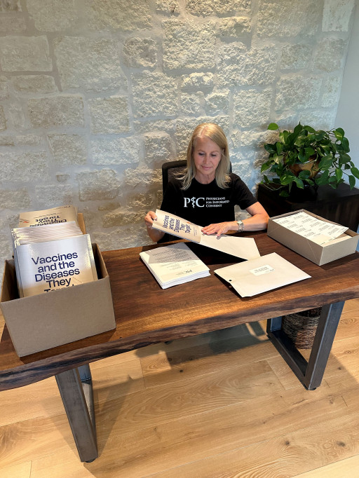 Physicians for Informed Consent Distributes Landmark Vaccine Book to Trump, Vance and Congress, Shows Childhood Vaccines Not Proven Safer Than Diseases They Target