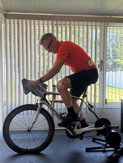 For Cross-Country Charity Ride, Bicyclist Will Rely on sam Wearable Ultrasound Device to Stay Healthy