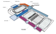 Rendering of the Proposed Event and Training Center