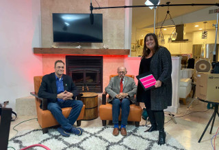 James Creel, Dr David Bearman and Amie Lindsay