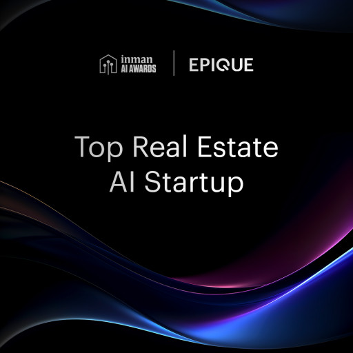 Epique Realty Wins Prestigious 2025 Inman AI Award, Honored as "Top Real Estate AI Startup"