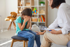 Girl crying