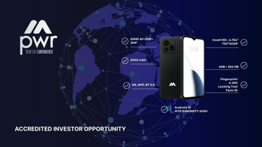 mPWR to Open Regulation D 506(c) Investment Round for Accredited US Investors on September 15