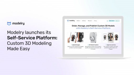 CGTrader Rebrands ARsenal to Modelry and Launches Self-Service 3D Model Ordering Platform for Small to Medium Businesses