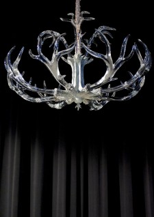 The Crystal Antler Chandelier 