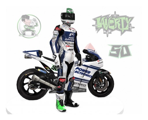 Art Immitates Life in the MotoGP Paddock
