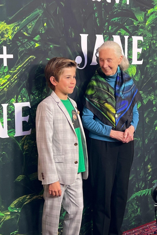 Young Environmentalist and Apple TV+ Star Mason Blomberg Joins Jane Goodall Institute