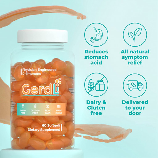 GerdLi: New Supplement for Heartburn Was Made by a Physician Who Sought Natural Heartburn Relief