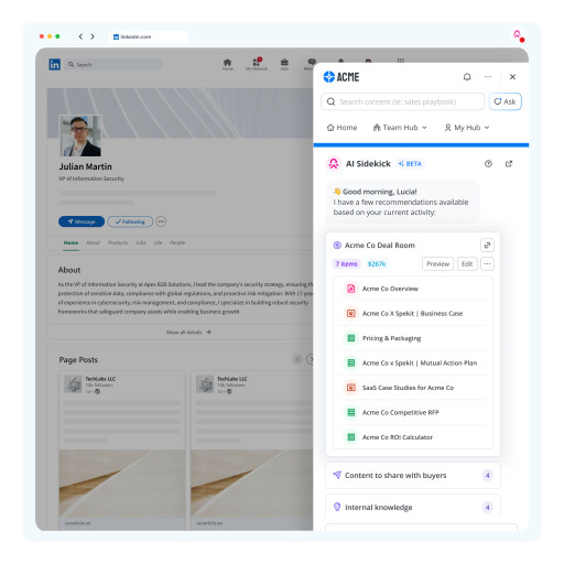Spekit’s New Product Release Delivers Clear ROI: Less Chaos, More Clarity for Revenue Teams