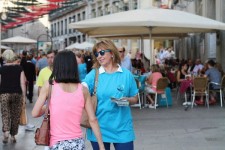 Volunteers from the National Church of Scientology of Spain in Madrid marked UN Day Against Drug Abuse and Illicit Trafficking  by bringing the truth about drugs to the people of their city.