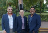 The three founders of Arcadier 