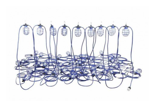 Larson Electronics Releases 100' Temporary Tunnel LED String Light, 227V, 10 LEDs, L22-20P Twist Lock