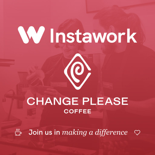 Instawork and Change Please Coffee Partner to Combat Homelessness