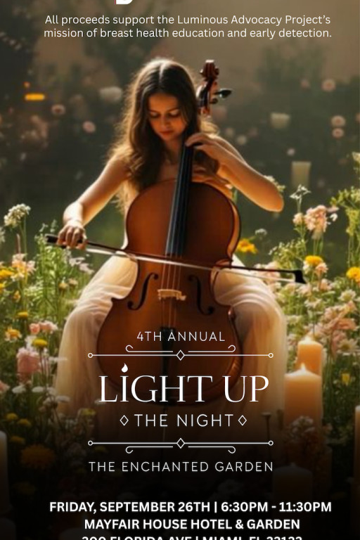 Luminous Global Announces 4th Annual Light Up the Night: "The Enchanted Garden" to Benefit the Luminous Advocacy Project