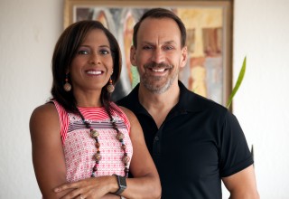 Conchie Fernández and David Craig of CF Creative