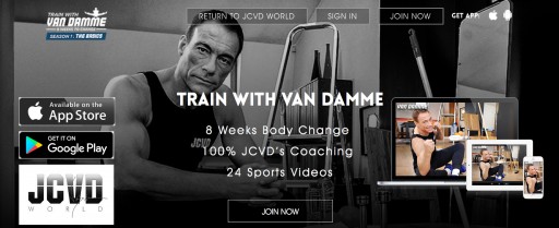 Lancement Mondial Du Programme TRAIN WITH VAN DAMME