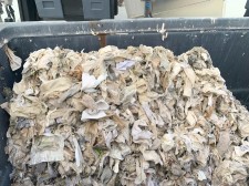 Flushable wipes