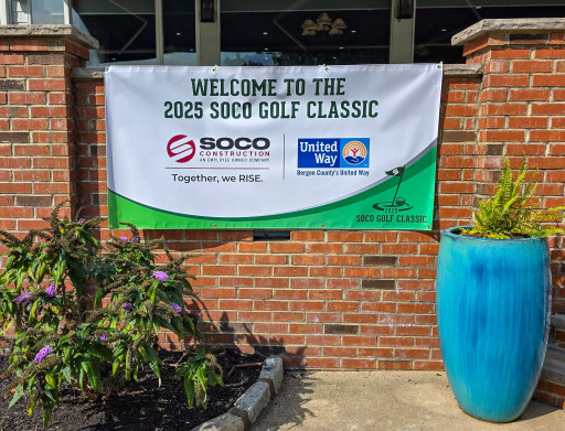 SOCO Construction Raises $30,000 for Bergen County's United Way